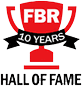 10 years hall of fame logo