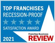 Recession proof award logo